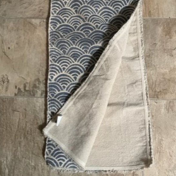 New! SIMONS Blue Table Runner & 2 Placemats - Picture 5 of 6